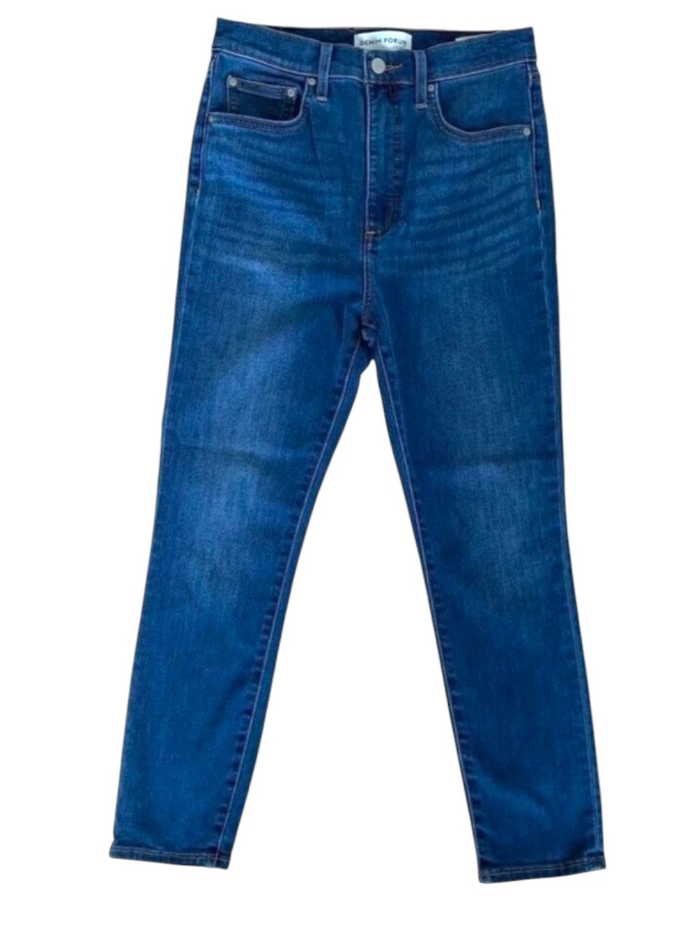 Artizia Denim Forum blue Jeans Lola High Rise Skinny Crop 26L size 30 high leggy